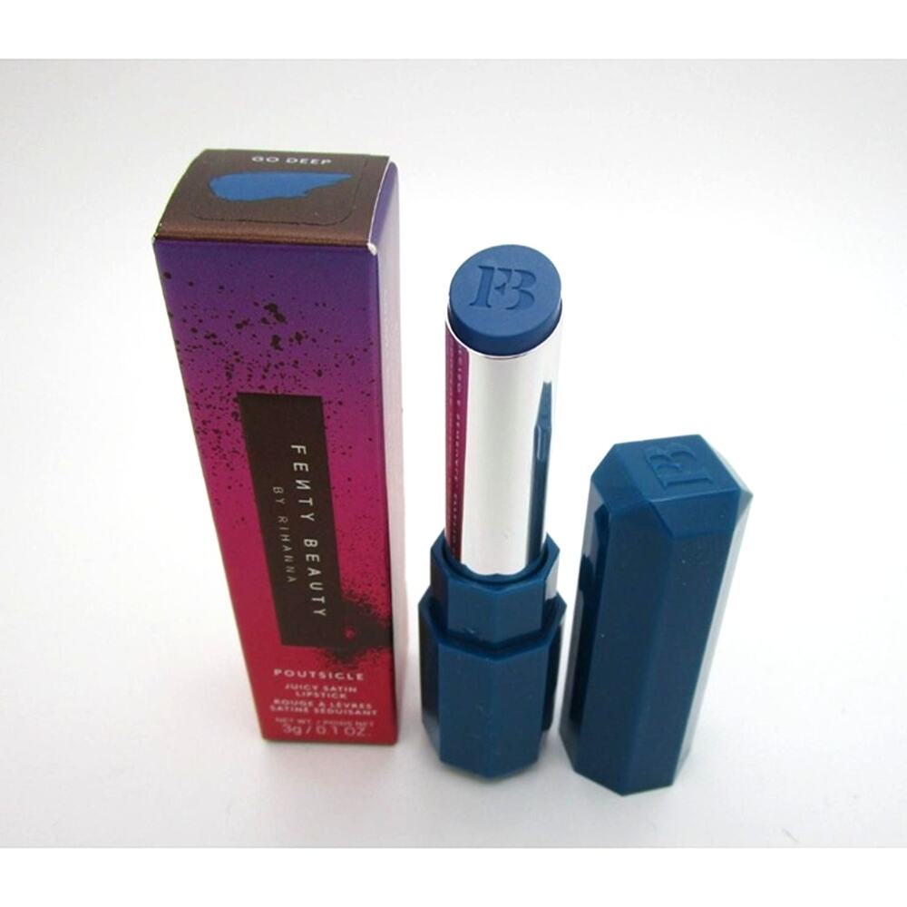 GO DEEP Fenty Beauty by Rihanna POUTSICLE Juicy Satin Lipstick